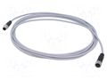 Cable: for sensors/automation; PIN: 5; plug; PVC; 5m HARTING C21320000000009