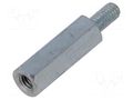 Screwed spacer sleeve; 20mm; Int.thread: M4; Ext.thread: M4 BM GROUP BMQSMS020M4