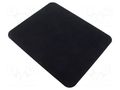Pad; black; mouse; Features: labelling-friendly surface; 10pcs. NATEC NPP-2039/10PACK