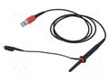 Probe: for oscilloscope; high voltage; 300MHz; 100: 1; 2kV; 1.2ns TESTEC TT-HV200