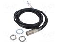 Sensor: inductive; OUT: NPN / NO; 0÷5mm; 10÷30VDC; M18; 2m; IP67 OMRON E2E-X5C118-2M