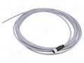Connector: M12; plug; female; PIN: 4; straight; cables; 7.5m HARTING C21320000000101