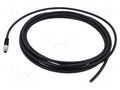 Cable: for sensors/automation; PIN: 7; shielded,with leads; 5m BINDER 79-1421-15-07