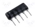 Resistor network: X; ±2%; 100kΩ; No.of resistors: 4; -55÷125°C ROYALOHM DR100K-4/5