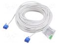 Patch cord; RJ45 plug,both sides; U/UTP; 6a; stranded; Cu; 20m LOGILINK CQ3111U