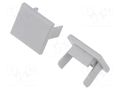 Cap for LED profiles; grey; OPK-4 KLUŚ K-C24238C02