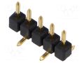Connector: pin strips; socket; female; PIN: 8; THT; 1.5A; 60V; MK 201 FISCHER ELEKTRONIK MK.201.8.G