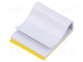 Self-adhesive cable holder; PVC; grey; Cable P-clips ESSENTRA RI-CFCC-8-04A4-RT
