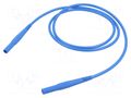 Test lead; 32A; banana plug 4mm,both sides; insulated; Len: 1m STÄUBLI XMF-419-10023