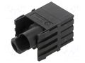 Connector: HDC; module; male; 1kV; PIN: 2; w/o contacts; 8mm AMPHENOL C146-10A00260015