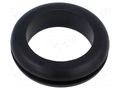 Grommet; Ømount.hole: 52mm; Øhole: 41mm; black; -40÷125°C; EPDM ESSENTRA ESS-10285039