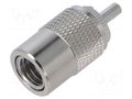 Connector: UHF (SO-239); plug; male; straight; soldering,twist-on HONGKONG XINYA ELECTRONICS CO.,LTD R-813-RG213