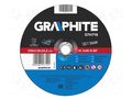 Cutting wheel; Ø: 230mm; Øhole: 22.2mm; Disc thick: 1.9mm GRAPHITE 57H719