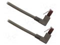 Patch cord; RJ45 up angled plug,both sides; S/FTP; 7; stranded MCI MCI-100997