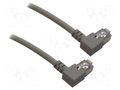 Patch cord; S/FTP; Cat: 7; RJ45 left angled plug,both sides; Cu MCI MCI-100951