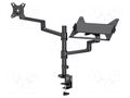 Holder; 8kg; 17÷32"; Standard: 75x75mm,100x100mm GEMBIRD MA-DA-04