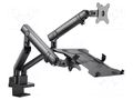 Holder; 1÷8kg; 17÷32"; Standard: 75x75mm,100x100mm GEMBIRD MA-DA3-02