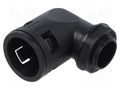 Cable gland; M25; polyamide; PA6S; Pitch: 1.5; Type: angular ANAMET EUROPE AN-968.325.2
