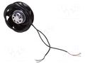 Fan: EC; radial; 230VAC; Ø190x66.5mm; 520m3/h; ball; 3400rpm; IP54 EBM-PAPST 8300100623