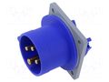 Connector: AC supply 3-phase; socket; male; IP&S; 16A; 250V; PIN: 4 AMPHENOL 2CMA193348R1000