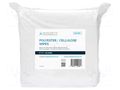 Cleaning cloth: cloth; dry; 300pcs; 228.6x228.6mm; cleanroom ANTISTAT ATS-600-0510