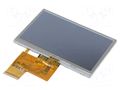 Display: TFT; 4.3"; 480x272; Illumin: LED; Dim: 105.5x67.2x4mm POWERTIP PH480272T015-IAB