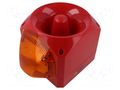 Signaller: lighting-sound; 110/230VAC; siren,flashing light; LED KLAXON SIGNALS PNC-0227