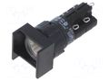 Switch: body; 16mm; Stabl.pos: 1; NC x2 + NO x2; 51; Pos: 2; Ø16.2mm EAO 51-152.0252