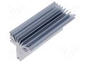 Heatsink: extruded; T; TO218,TO220,TOP3; aluminium; L: 94mm; W: 43mm ALUTRONIC PR292/94/AL
