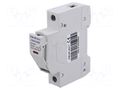 Fuse holder; 10x38mm; for DIN rail mounting; 15A; Poles: 1; 1kVDC QOLTEC 52580