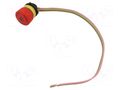 Switch: emergency stop; 22mm; Stabl.pos: 2; NC x2; red; LED; IP65 EAO 84-5341.8D40
