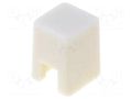 Button; push-in; 5.5mm; -25÷70°C; square; ivory; 4x4mm OMRON Electronic Components B32-1000