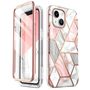 Supcase Cosmo iPhone 14 Plus Case - Pink Marble, Supcase 843439119406 843439119406