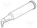 Tip; conical sloped; 1.8mm ERSA ERSA-0102SDLF18
