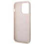 Guess 4G Metal Gold Logo Case for iPhone 14 Pro Max - Pink, Guess 3666339094140 3666339094140
