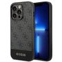 Guess GUHCP14XG4GLGR iPhone 14 Pro Max 6.7&quot; grey/grey hard case 4G Stripe Collection, Guess 3666339088576 3666339088576