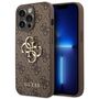 Guess 4G Big Metal Logo Case for iPhone 14 Pro - Brown, Guess 3666339066307 3666339066307
