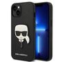 Karl Lagerfeld KLHCP14MSAPKHK iPhone 14 Plus 6,7" czarny/black hardcase Saffiano Karl`s Head Patch, Karl Lagerfeld 3666339077044 3666339077044