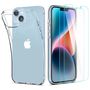 Spigen Crystal Case and Tempered Glass Set for iPhone 14 Plus - Clear, Spigen 8809811864359 8809811864359