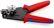 KNIPEX 12 12 13 Precision Insulation Stripper with adapted blades with multi-component handles burnished 195 mm 12 12 13 4003773077534