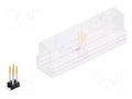 Connector: pin strips; pin header; male; PIN: 4; SMT; 3A; 250V; 2x2 FISCHER ELEKTRONIK SL11SMD1044.SSM