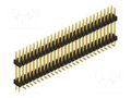 Connector: pin strips; pin header; male; PIN: 56; SL 16 SMD; 3A FISCHER ELEKTRONIK SL16SMD18256.GP