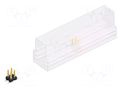 Connector: pin strips; pin header; male; PIN: 4; SMT; 3A; 250V; 2x2 FISCHER ELEKTRONIK SLLP6SMD0514SSM