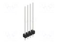 Connector: pin strips; pin header; male; PIN: 4; SL 11; 3A; 250V FISCHER ELEKTRONIK SL11.316.4.Z