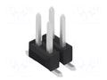 Connector: pin strips; pin header; male; PIN: 4; SMT; 3A; 250V; 2x2 FISCHER ELEKTRONIK SL11SMD0524.Z