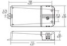 20W konstantse voolu LED allikas 250 - 700mA 2-54V, reguleerimata, IP20, TCI 122201