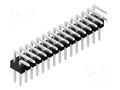 Connector: pin strips; pin header; male; PIN: 30; THT; 3A; 250V; SL 4 FISCHER ELEKTRONIK SL4.025.30.Z