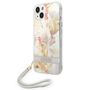 Guess GUOHCP14MHFLSU iPhone 14 Plus 6.7 &quot;purple / purple hardcase Flower Strap, Guess 3666339093921 3666339093921