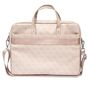 Guess Saffiano 4G Triangle Logo bag for a 16&#39;&#39; laptop - pink, Guess 3666339051112 3666339051112