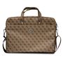 Guess Saffiano 4G Triangle Logo bag for a 16&#39;&#39; laptop - brown, Guess 3666339051105 3666339051105